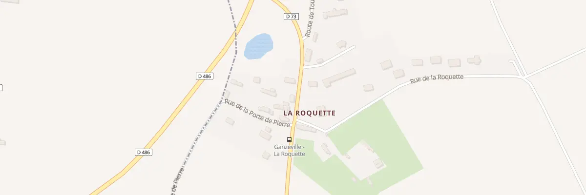 Plan du 3 Rte de Tourville à Ganzeville
