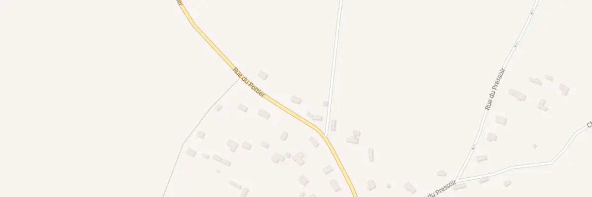 Plan du 9999 Rue du Pottier à Conteville
