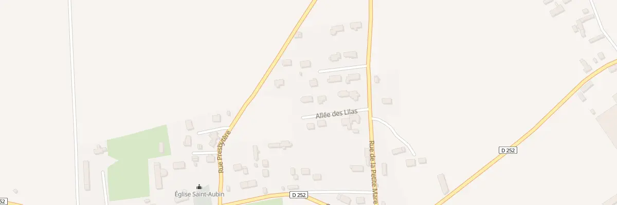 Plan du 1 All des Lilas à Houquetot