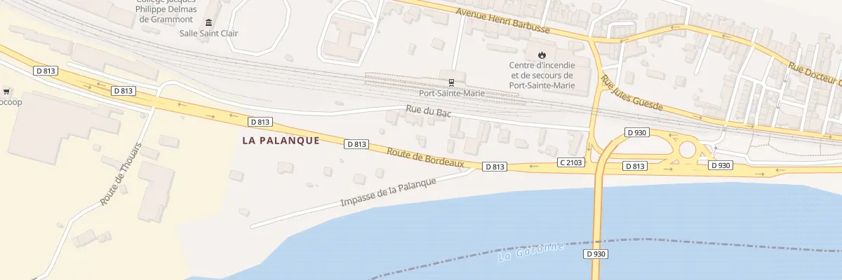 Plan du 10 Rue du Bac à Port-Sainte-Marie