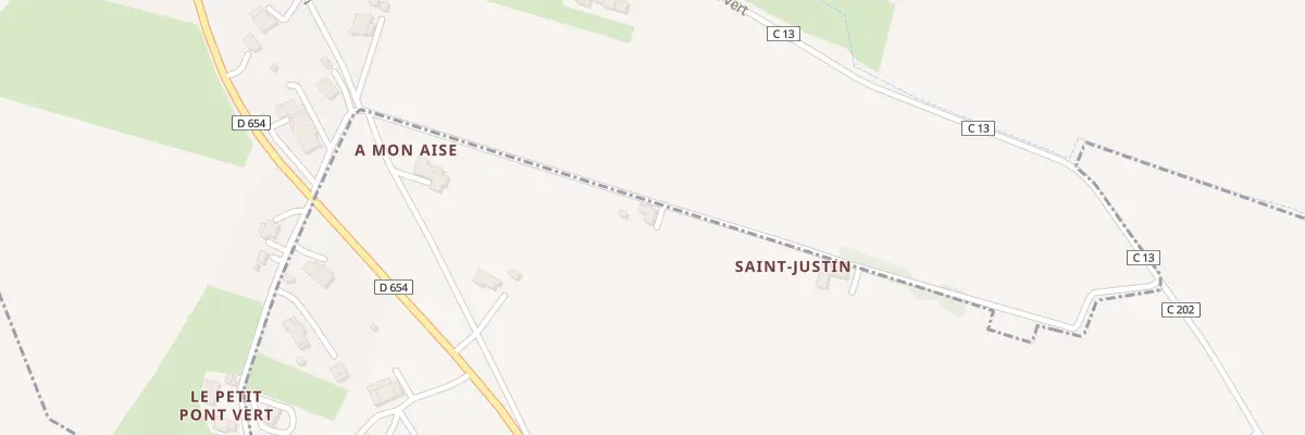 Plan du 248 Imp de Saint Justin à Béraut