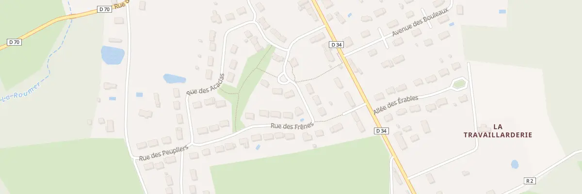 Plan du 18 Rue des Frenes à Cléré-les-Pins