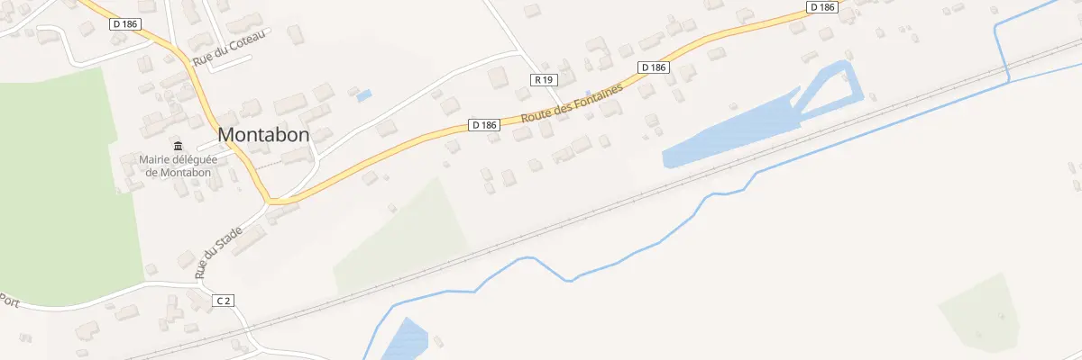 Plan du 5464 La Fontaine Saint Aignan à Montval-sur-Loir