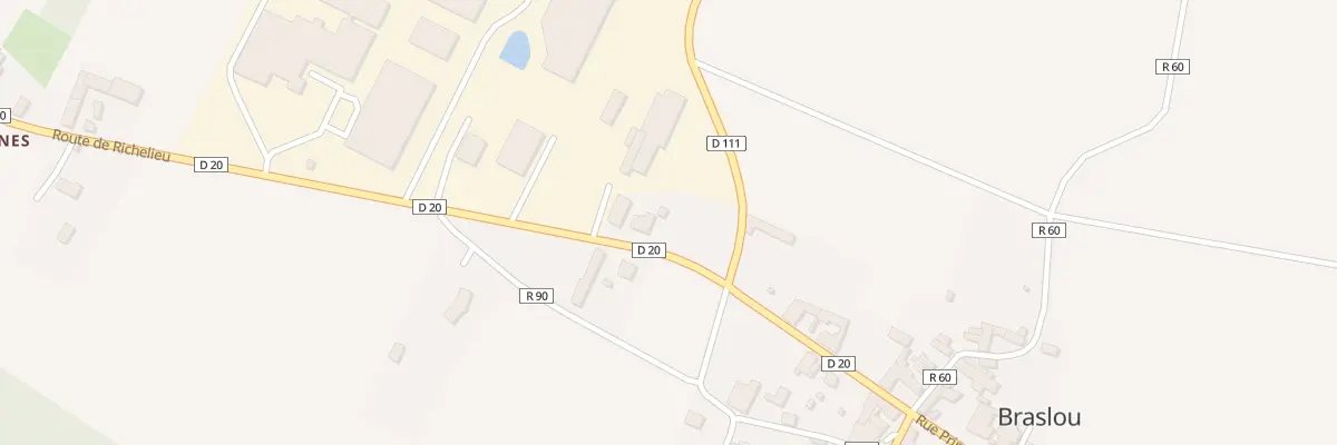 Plan du 129 Le Haut Bourg à Braslou