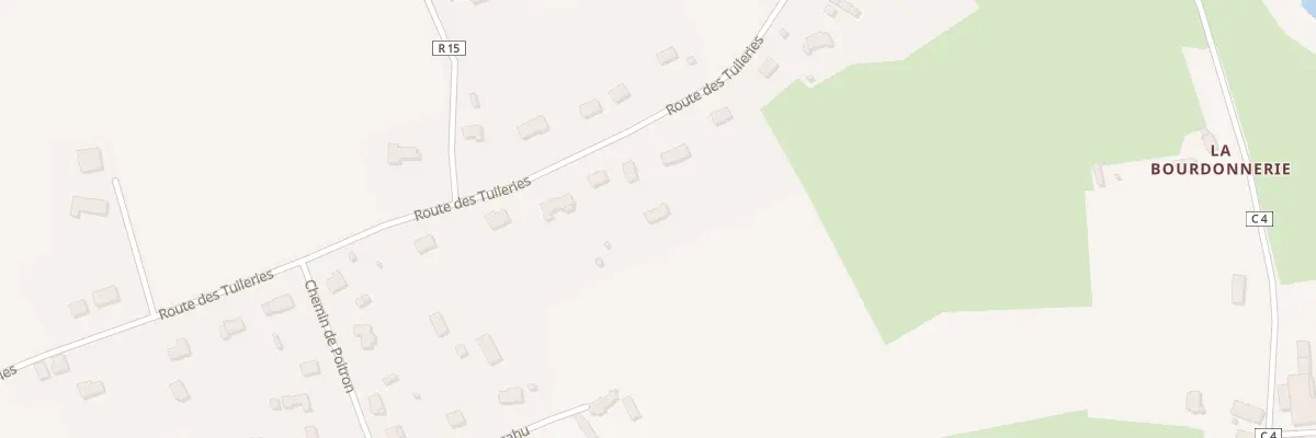 Plan du 19 Rte des Tuileries à Luceau
