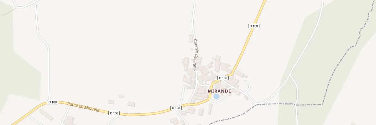 Plan du 95 Che des Parts à Vouzan