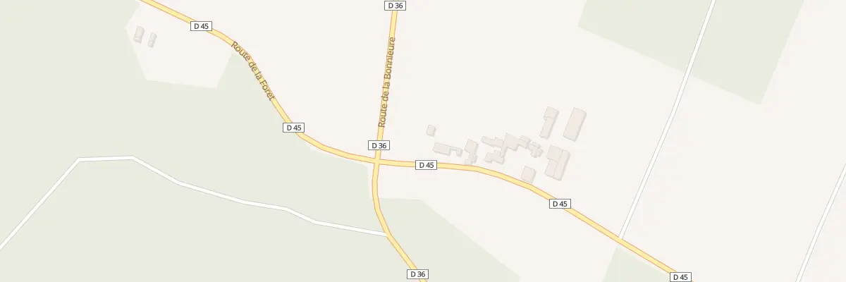 Plan du 6 Rte de la Foret aux Pins