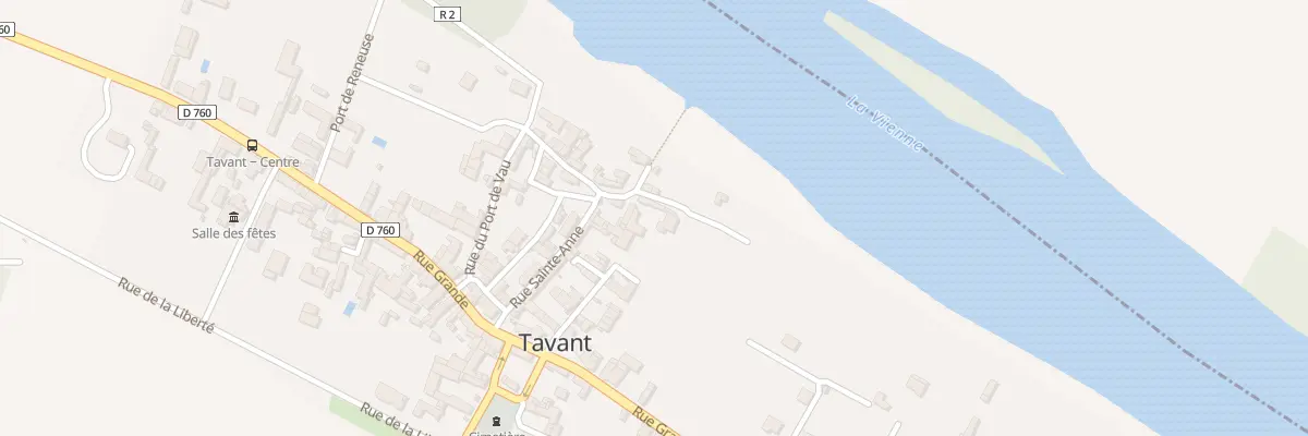 Plan du 3 Pl Sainte Anne à Tavant