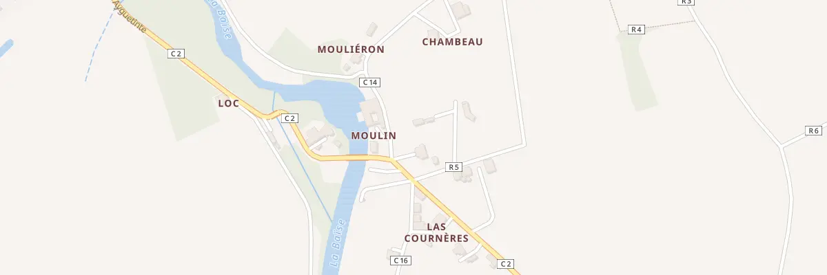 Plan du 5071 Moulin à Beaucaire