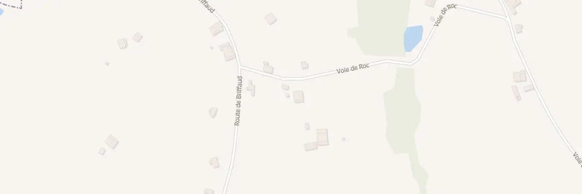 Plan du 110 Voie de Roc à Armillac