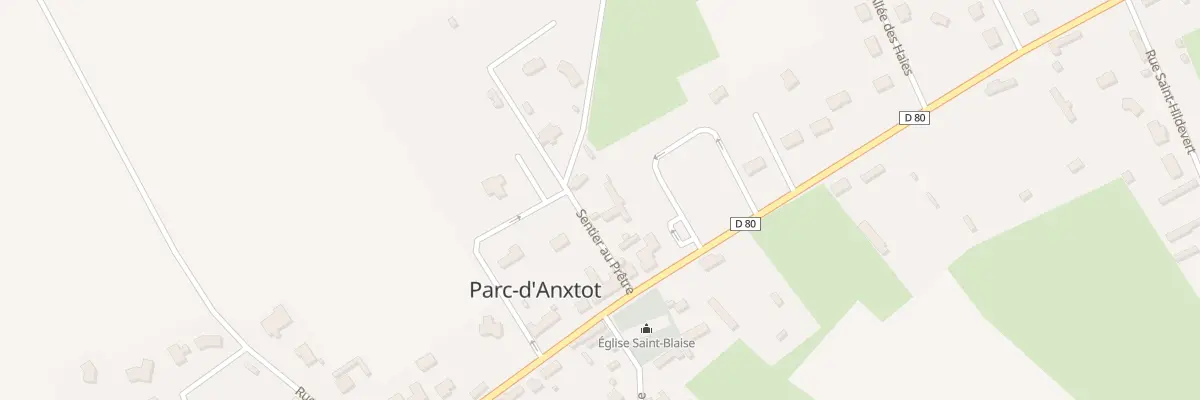 Plan du 5096 La Sente au Pretre à Parc-d’Anxtot