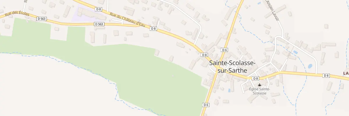 Plan du 11 Rue du Chateau d’Eau à Sainte-Scolasse-sur-Sarthe