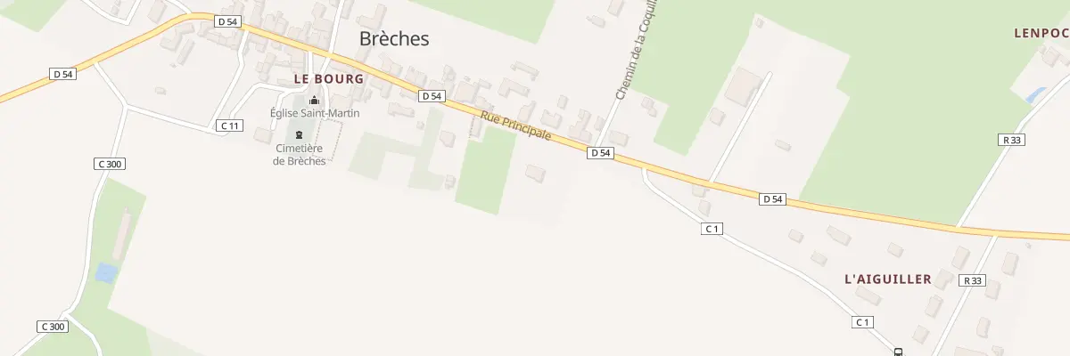 Plan du 39 Rue Principale à Brèches
