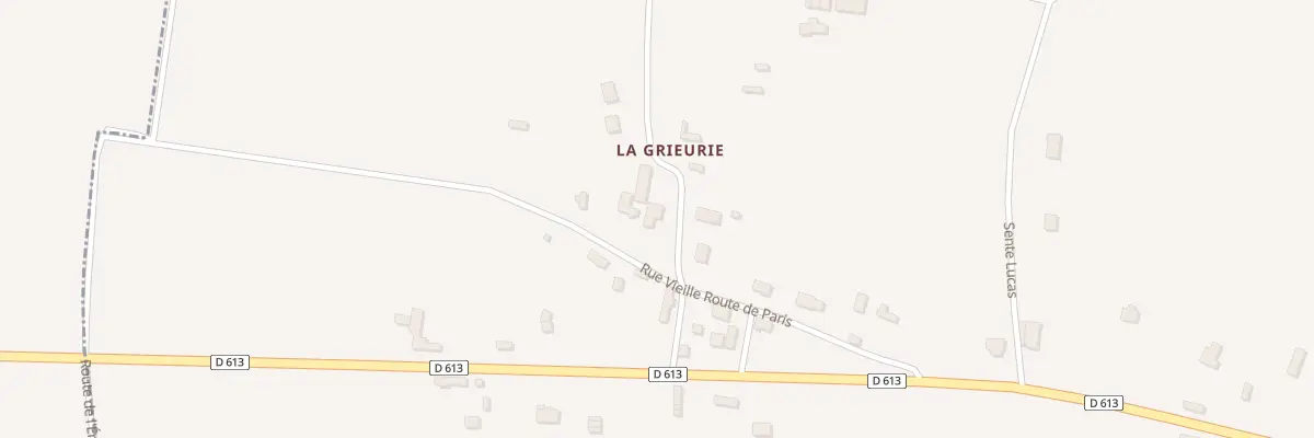 Plan du 65 Sente de la Grieurie à L’Hôtellerie