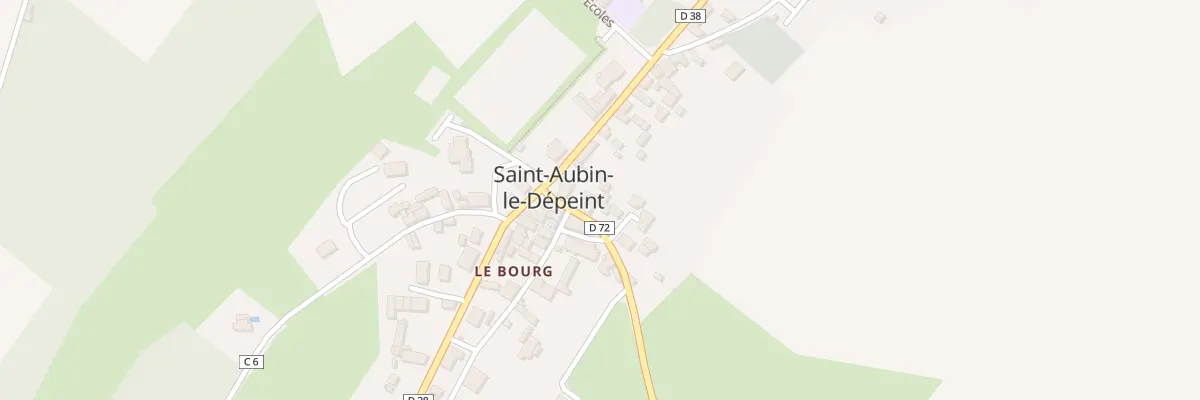 Plan du 3 Rue de Saint-christophe à Saint-Aubin-le-Dépeint