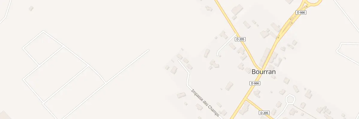 Plan du 162 Imp des Champs à Bourran