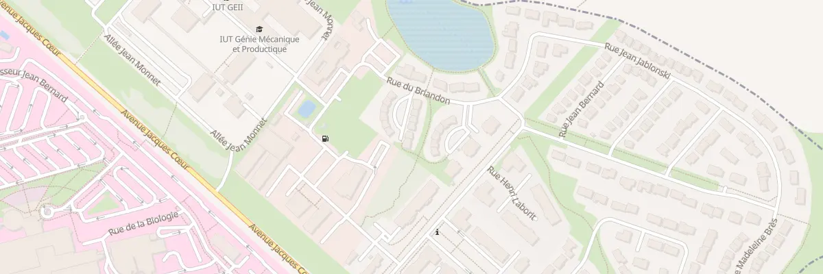 Plan du 26 Rue du Briandon à Poitiers