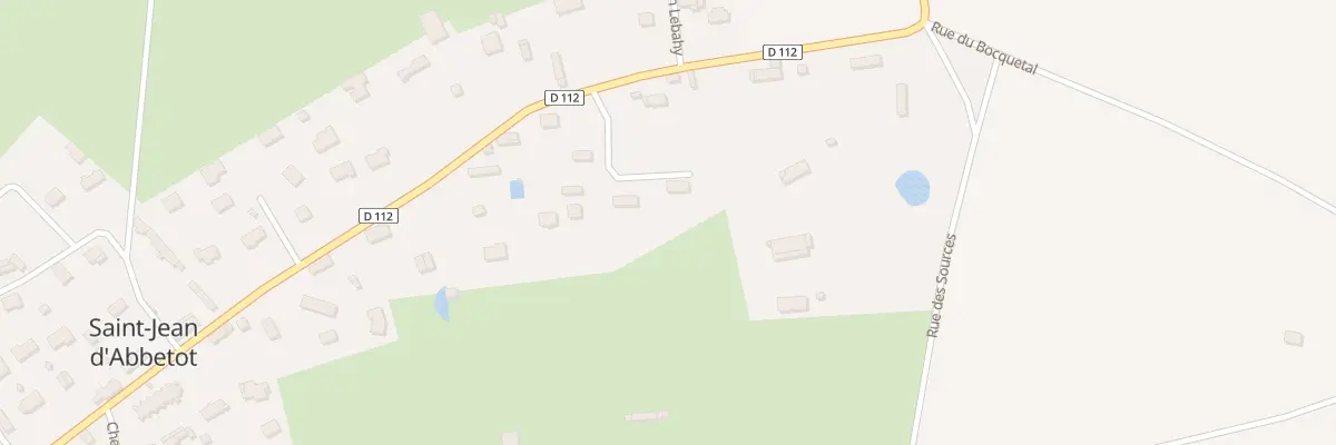 Plan du 233 Rue de l’Abbaye à La Cerlangue