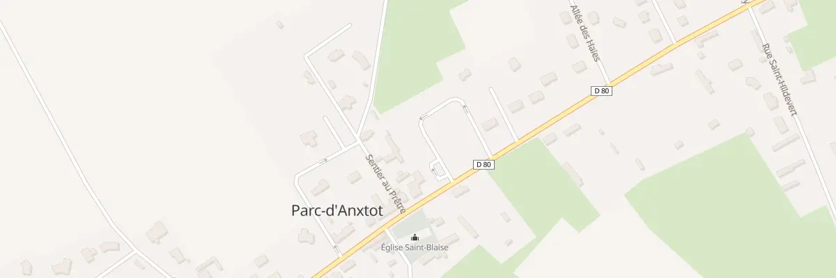 Plan du 5052 La Sente au Pretre à Parc-d’Anxtot