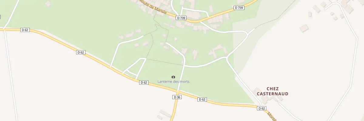 Plan du 5264 Le Bourg à Cellefrouin