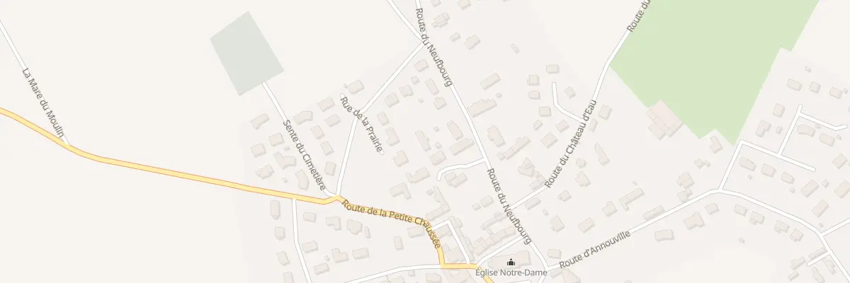 Plan du 109 Rte du Neufbourg à Bretteville-du-Grand-Caux