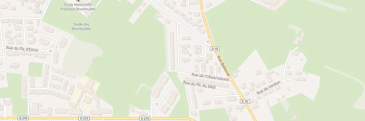 Plan du 93 Rue du Pic du Midi à Lannemezan