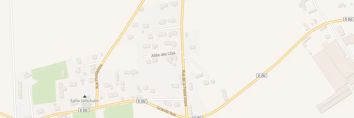 Plan du 5 All des Lilas à Houquetot