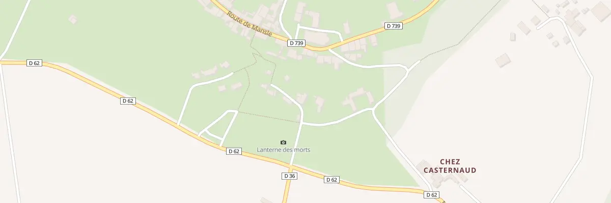 Plan du 4 Imp des Elots à Cellefrouin
