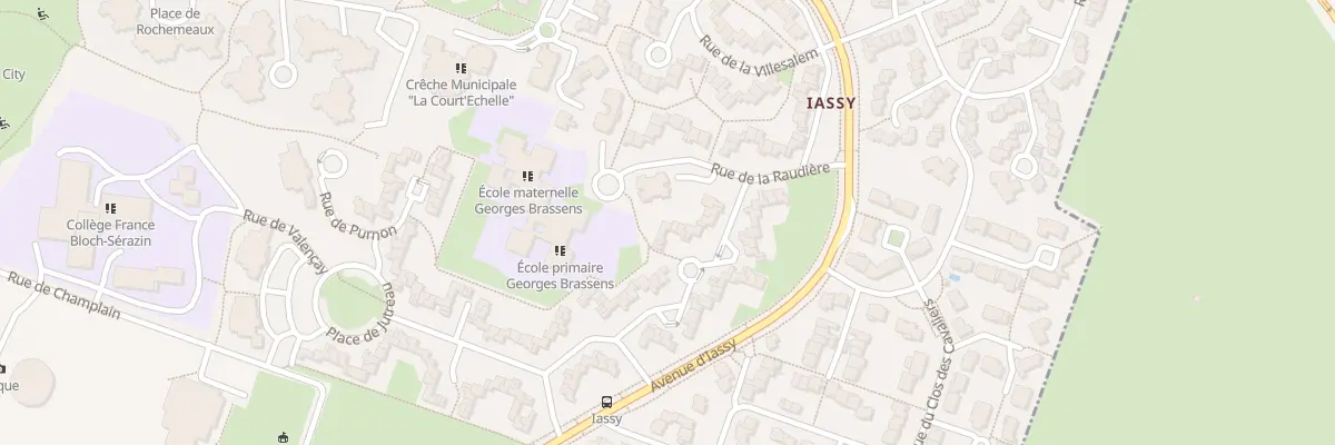 Plan du 16 Rue du Haut Clairvaux à Poitiers