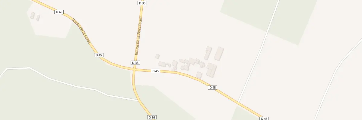 Plan du 4 Rte de la Foret aux Pins