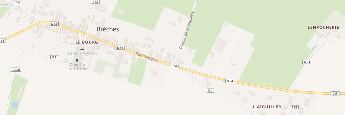 Plan du 50 Rue Principale à Brèches