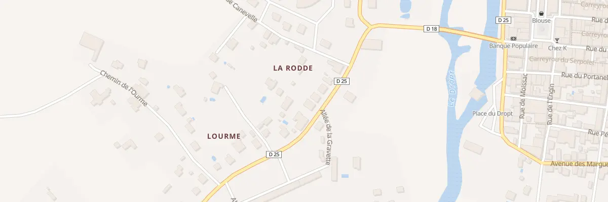 Plan du 12 Rte de la Sauvetat du Dropt à Eymet
