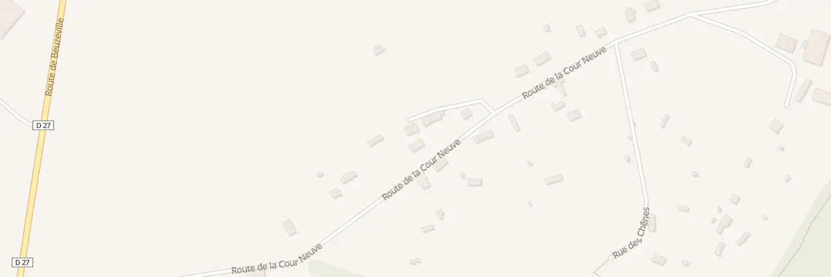 Plan du 57 Rte de la Cour Neuve à Martainville