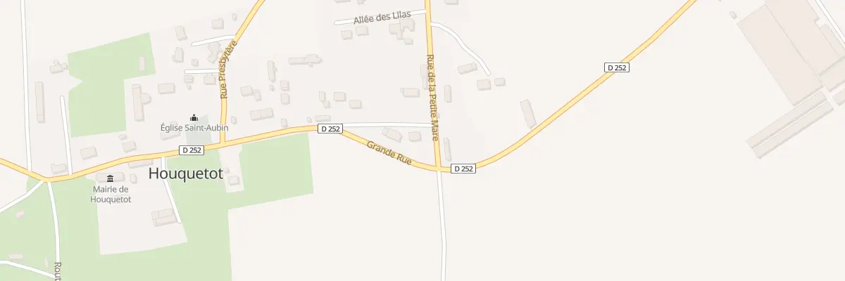 Plan du 4 Rue de la Boulangerie à Houquetot