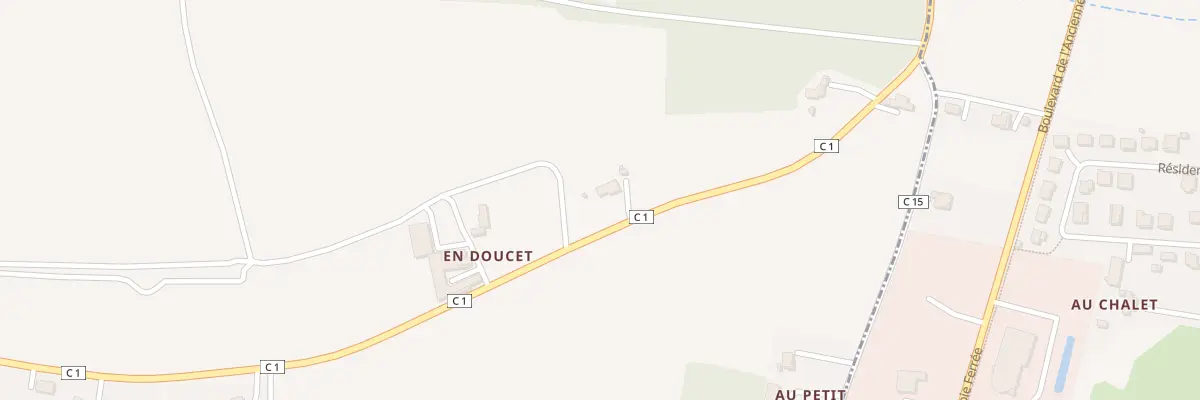 Plan du 5000 En Doucet à Saint-Martin