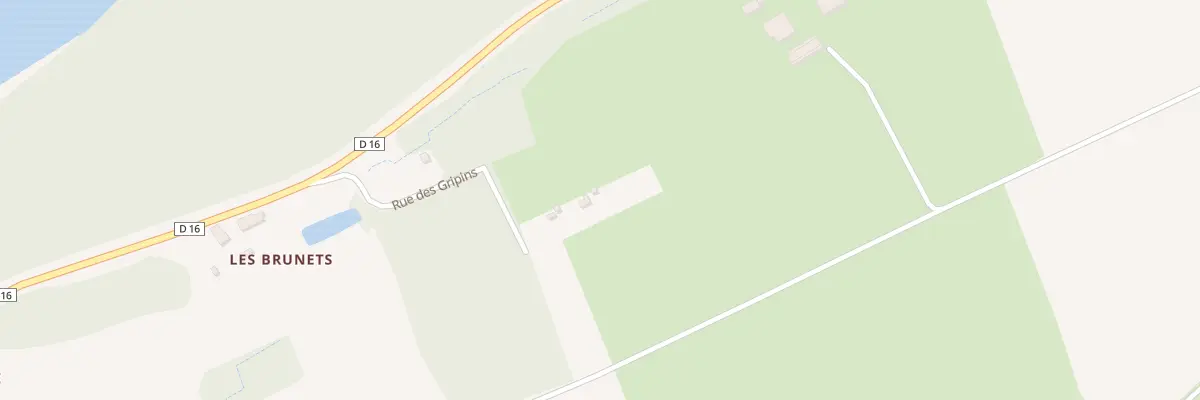 Plan du 3 Les Gripins à Bréhémont