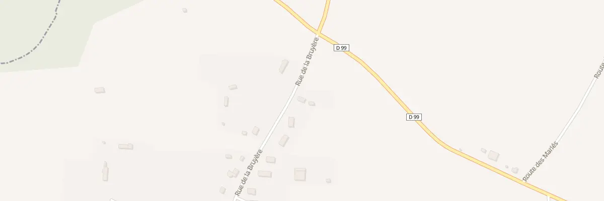 Plan du 1534 Rue de la Bruyère à Boulleville