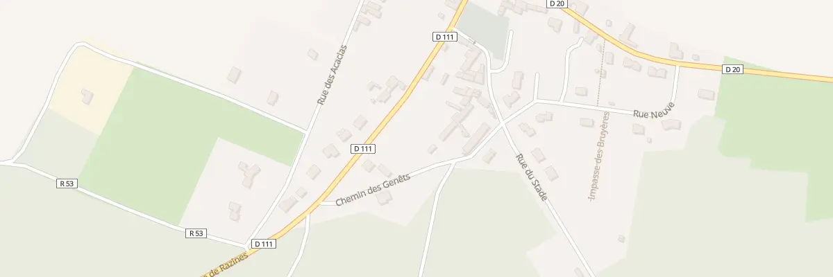 Plan du 148 Le Bourg à Braslou