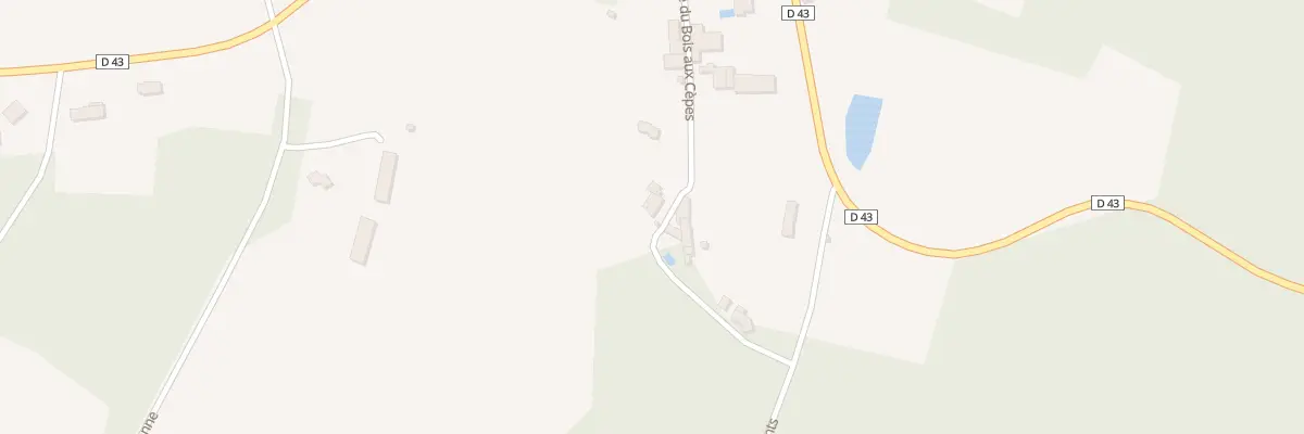 Plan du 70A Le Drillou à Saint-Sulpice-de-Roumagnac