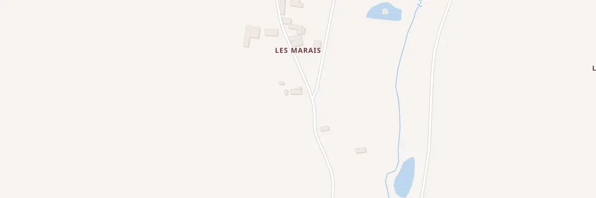Plan du 13 Les Marais à Suré