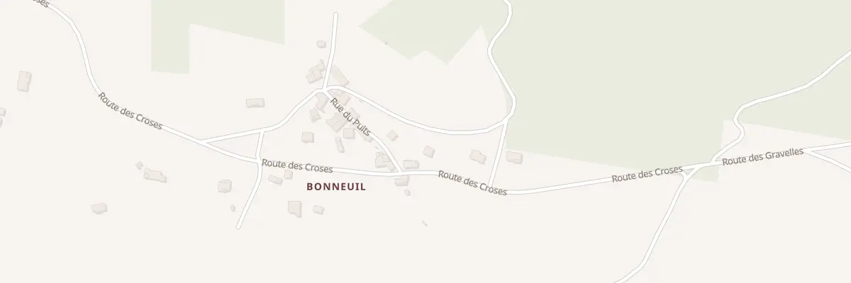 Plan du 615 Rte des Croses à La Rochebeaucourt-et-Argentine