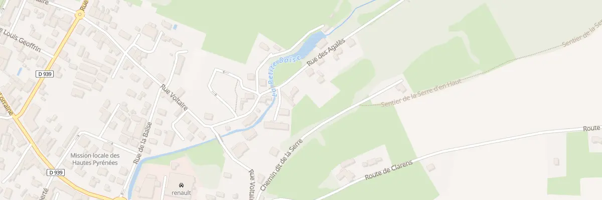Plan du 150 Rue des Agalès à Lannemezan