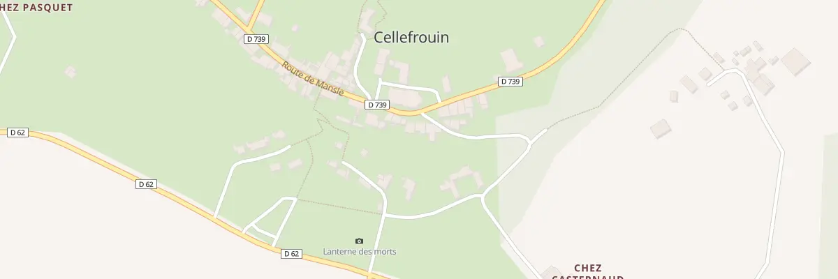 Plan du 9 Rte de Mansle à Cellefrouin