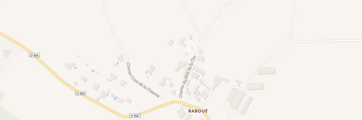 Plan du 8 Che du Bois de la Clie à Roches-Prémarie-Andillé