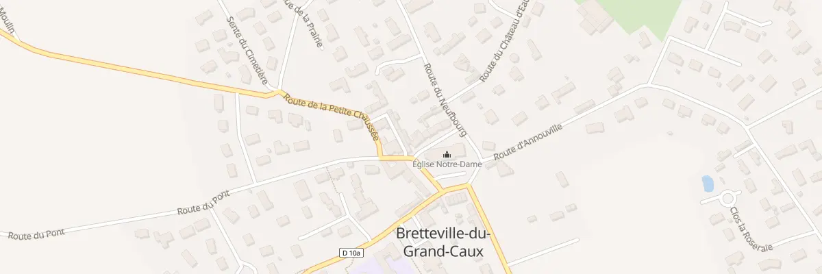 Plan du 44 Pl de l’Eglise à Bretteville-du-Grand-Caux