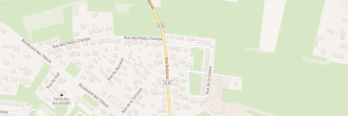 Plan du 371 Rue Bellevue à Lannemezan