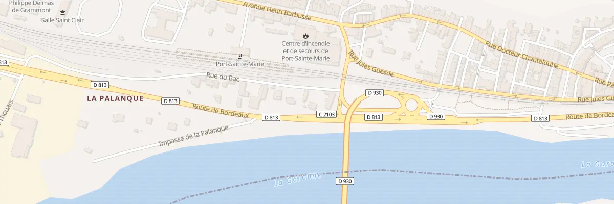 Plan du 2 Rue du Bac à Port-Sainte-Marie