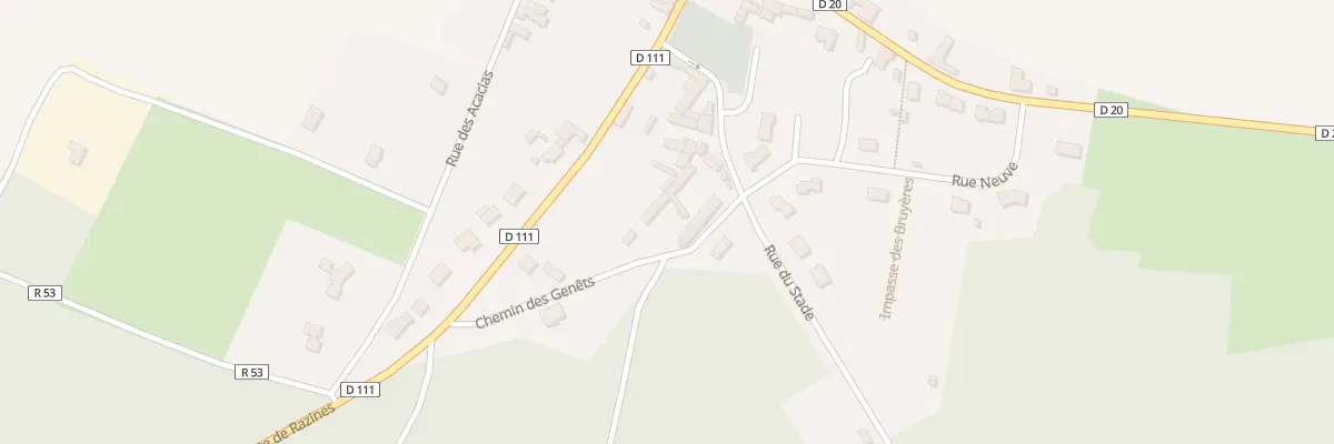 Plan du 147 Le Bourg à Braslou