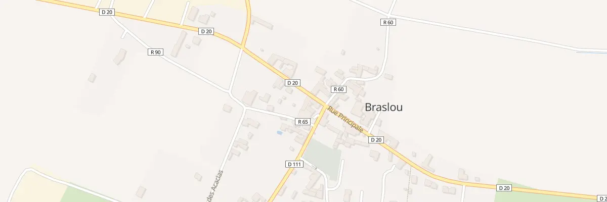 Plan du 5 Rue Principale à Braslou