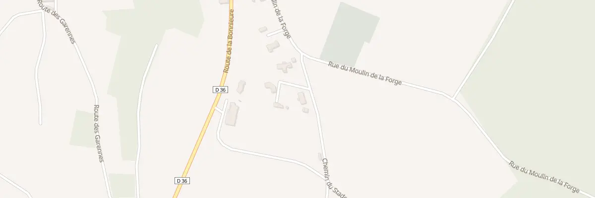 Plan du 6 Che du Stade aux Pins